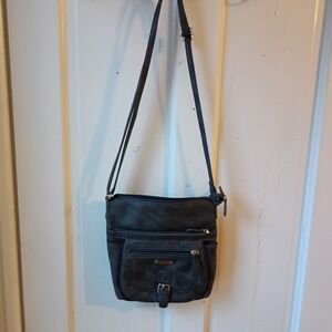 Elegant Gray Shoulder Bag